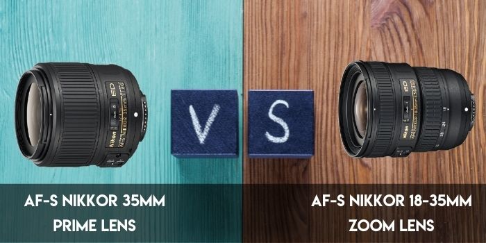 Prime lens vs zoom lens
