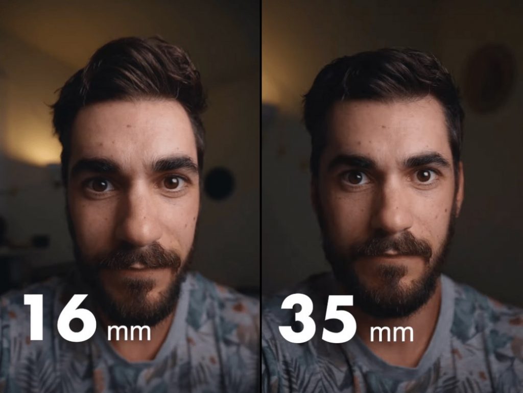 Lens Compression effect