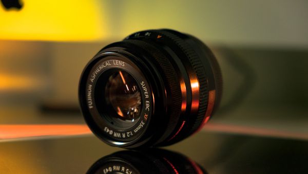 image of a 35mm fujinon lens