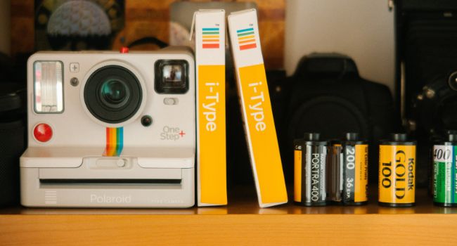 Image of a Polaroid Camera