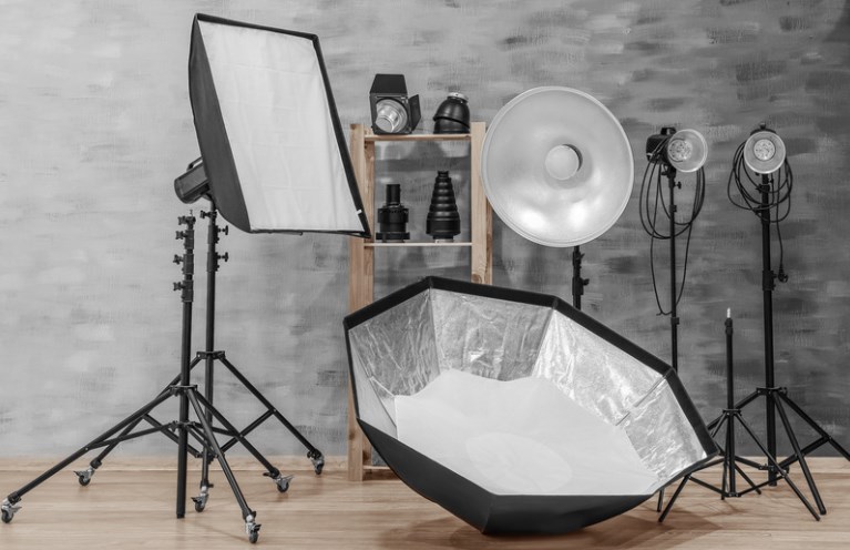Different types of softboxes