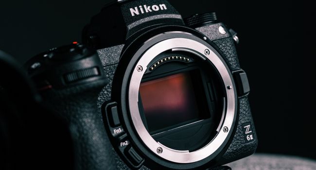 close up image of Nikon Z6II