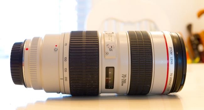image of a Telephoto camera lens