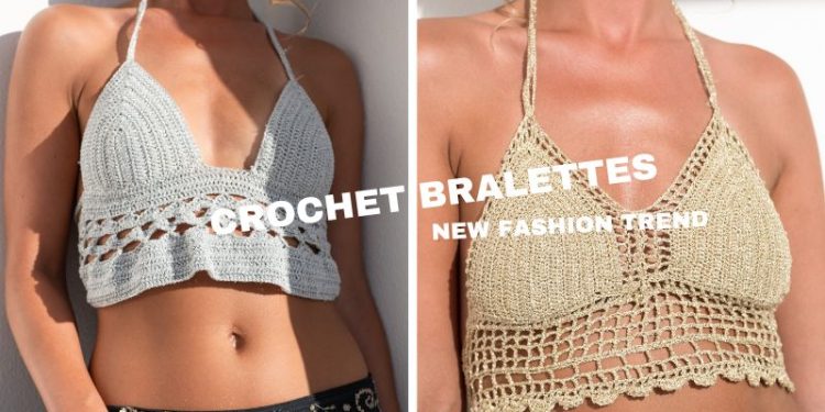 stylish crochet bralettes