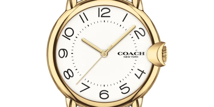 Shop Coach Gold Bracelet Watch: The Perfect Blend of Elegance and Functionality