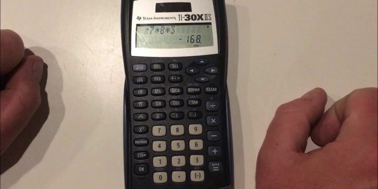 In Fein On A Texas Instruments Ti-30xs