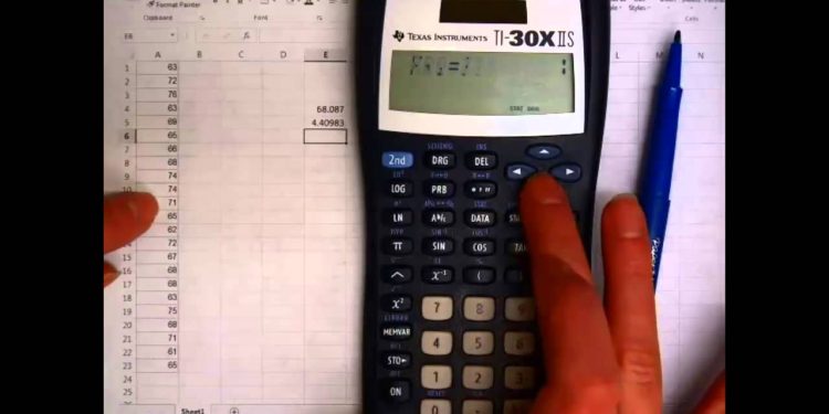 How To Type In Fein On A Texas Instruments Ti-30xlls