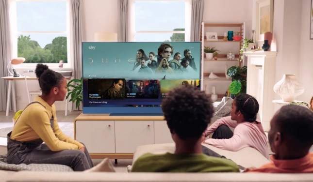 The best IPTV streaming service available on a smart TV in the United Kingdom, consisting of live entertainment and sports channels.